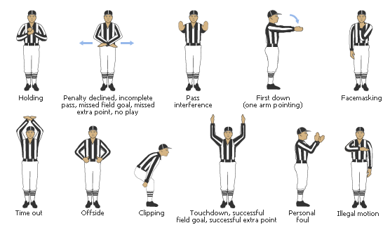 referee flag signals in volleyball