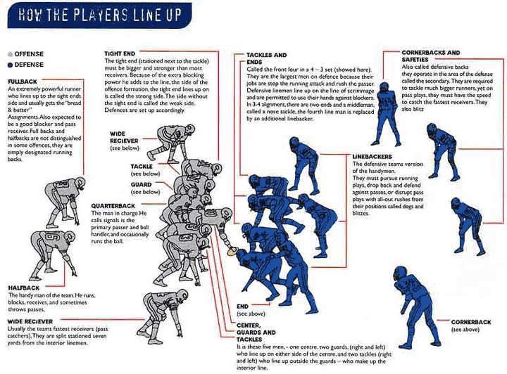 Player Positions The Football Girl
