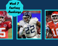 Fitz on Fantasy: 2021 Week 7 Complete Player Rankings