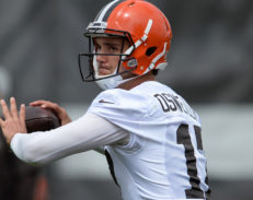 Browns announce Brock Osweiler will not play in third preseason game
