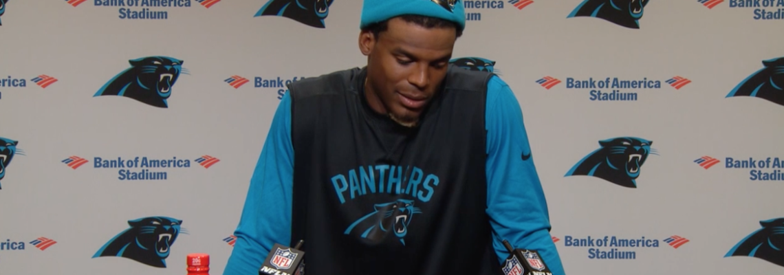 Cam Newton: ‘It’s funny to hear a female talk about routes’