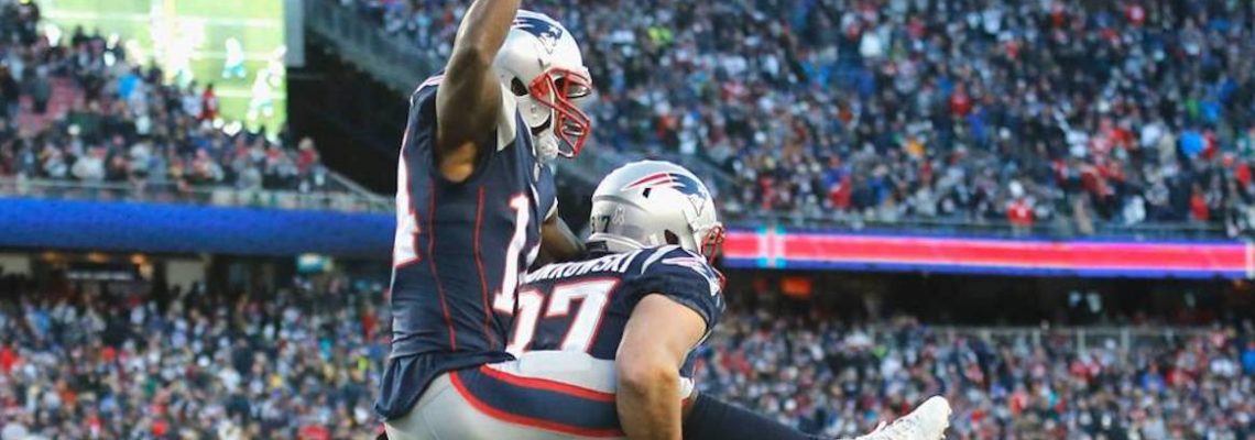 Rob Gronkowski can’t talk about TD celebration with Brandin Cooks