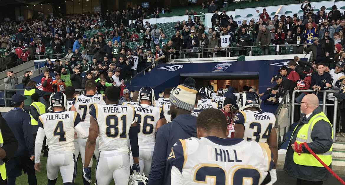 Packers fans made it feel like Lombardi Avenue outside Tottenham Hotspur  Stadium in London last Sunday, Local