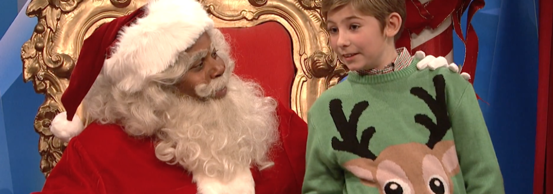 SNL Open: Kid asks Santa why NFL players kneel