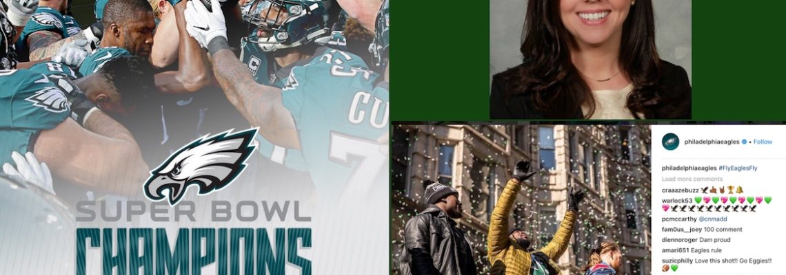Featured Football Girl: Eagles’ Samantha Wood Soaring in Social Media World