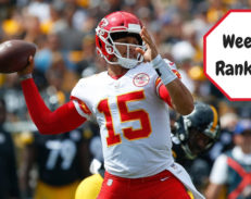 Fantasy Football Week 3: Complete Player Rankings By Position