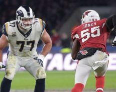 Rams LT Andrew Whitworth donating game check to Thousand Oaks shooting victims