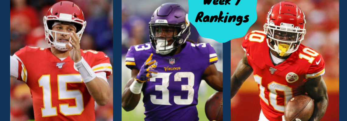 Fitz on Fantasy: Week 7 Complete Player Rankings