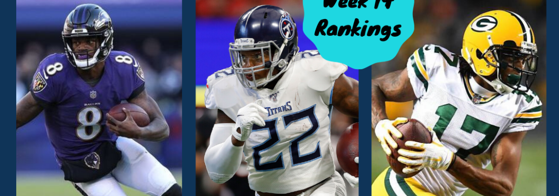 Fitz on Fantasy: Week 14 Player Rankings By Position