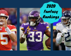 Early 2020 Fantasy Football Player Rankings