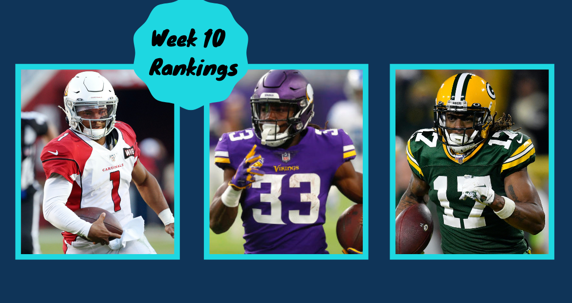 Fitz on Fantasy: 2020 Week 10 Complete Rankings