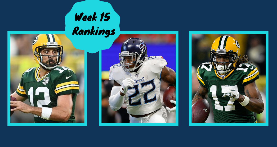 Fitz on Fantasy: 2021 Week 15 Complete Player Rankings