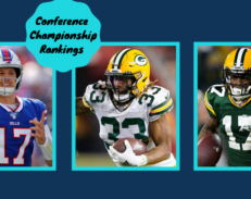 Fitz on Fantasy: Conference Championship Rankings
