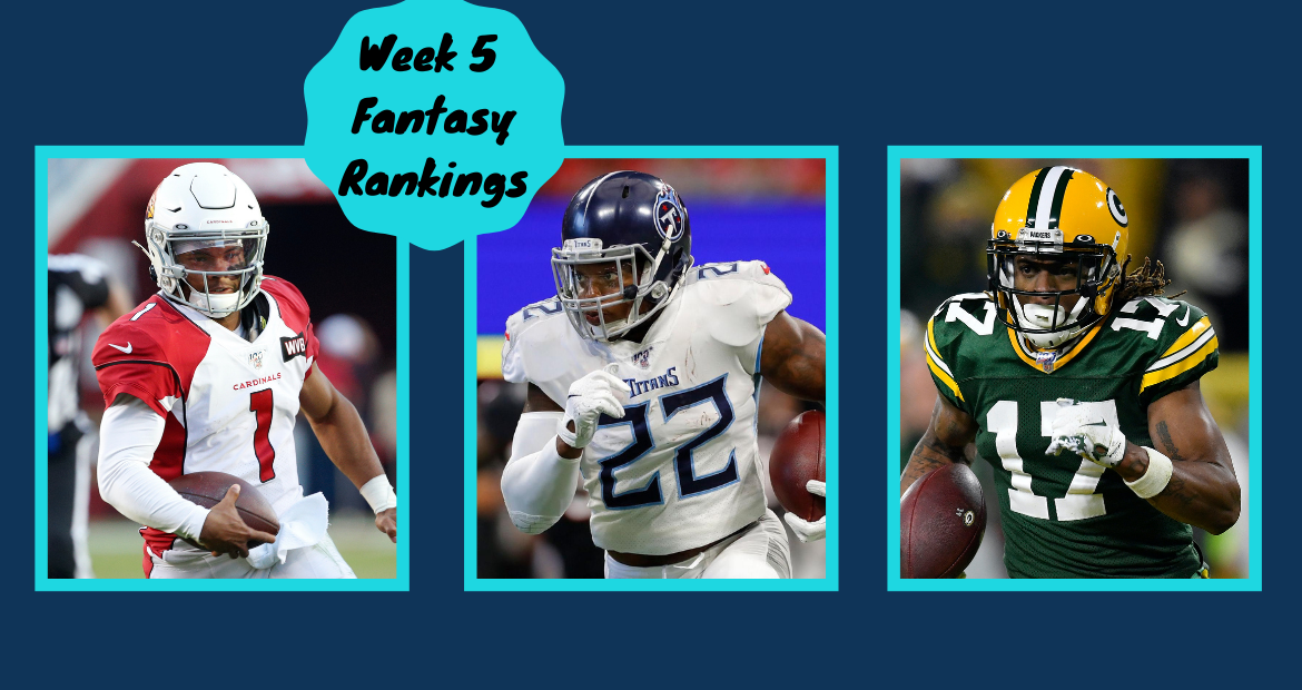 Week 5 Fantasy Football Rankings