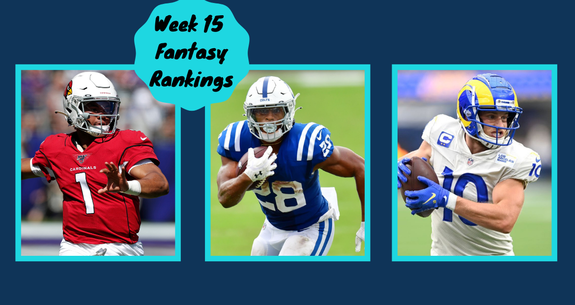 week 15 fantasy football rankings